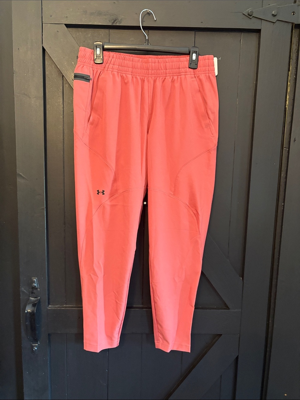 Under Armour Coral Pink Track Joggers
